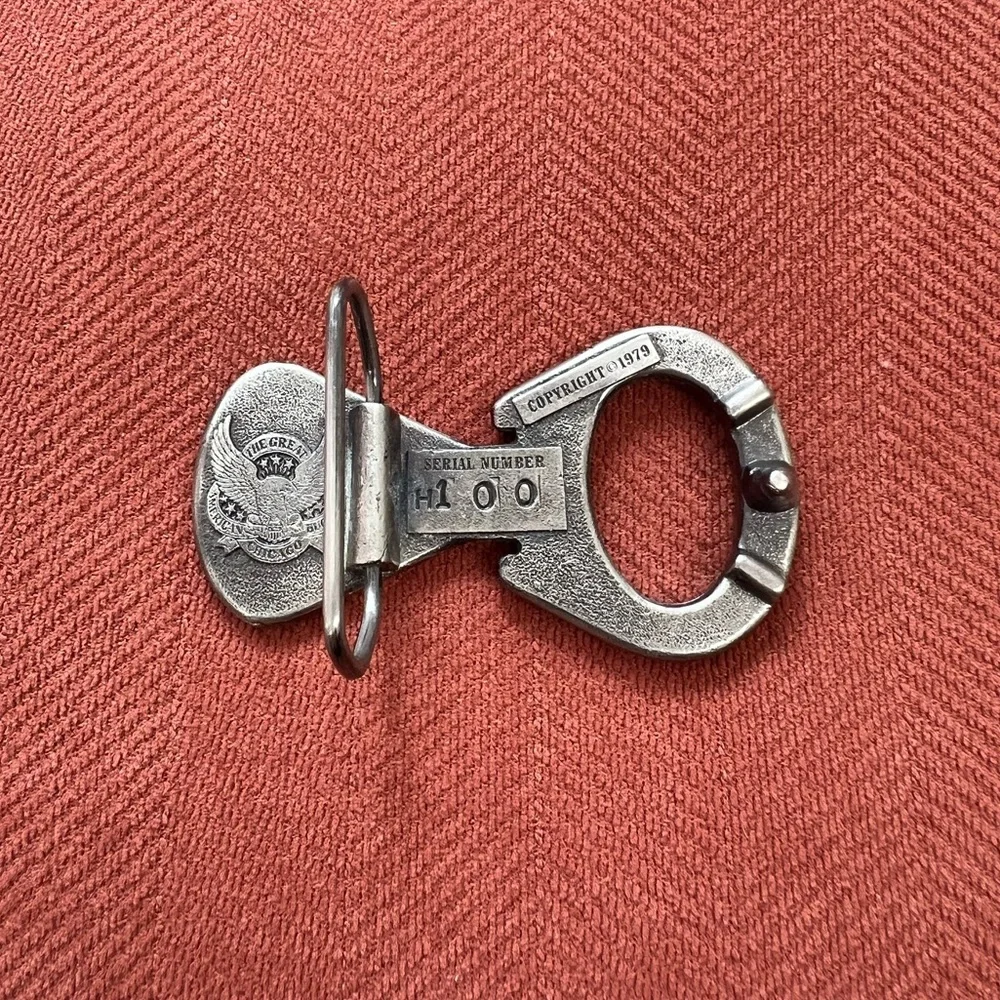 Retro Pull tab Belt Buckle